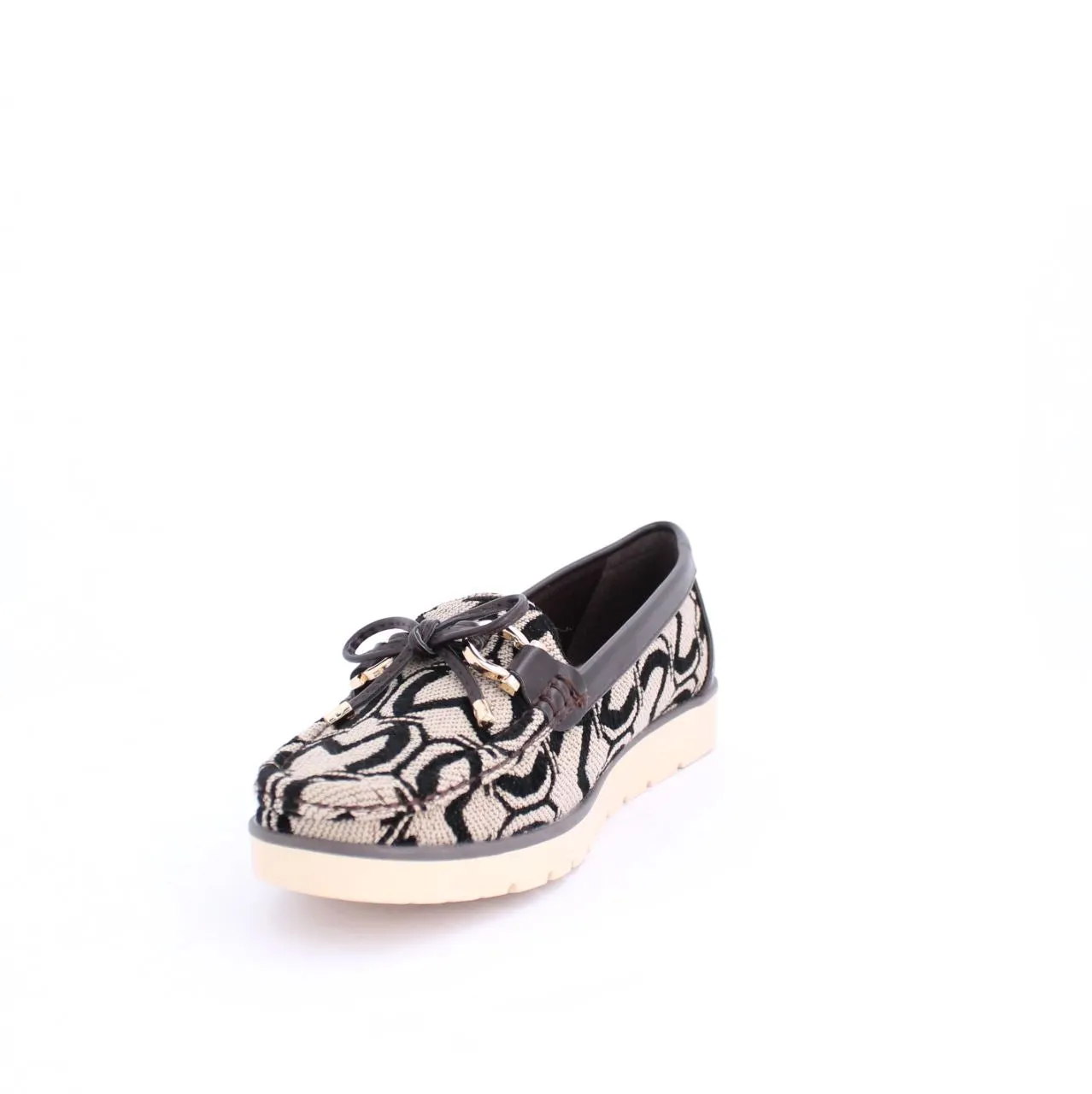 VAIDEHI-MOCCASINS - DARK BROWN