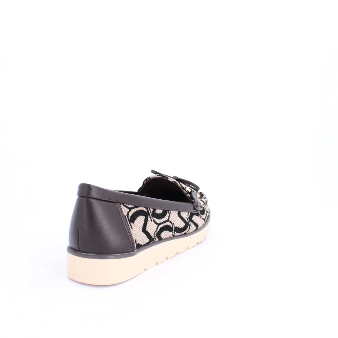 VAIDEHI-MOCCASINS - DARK BROWN