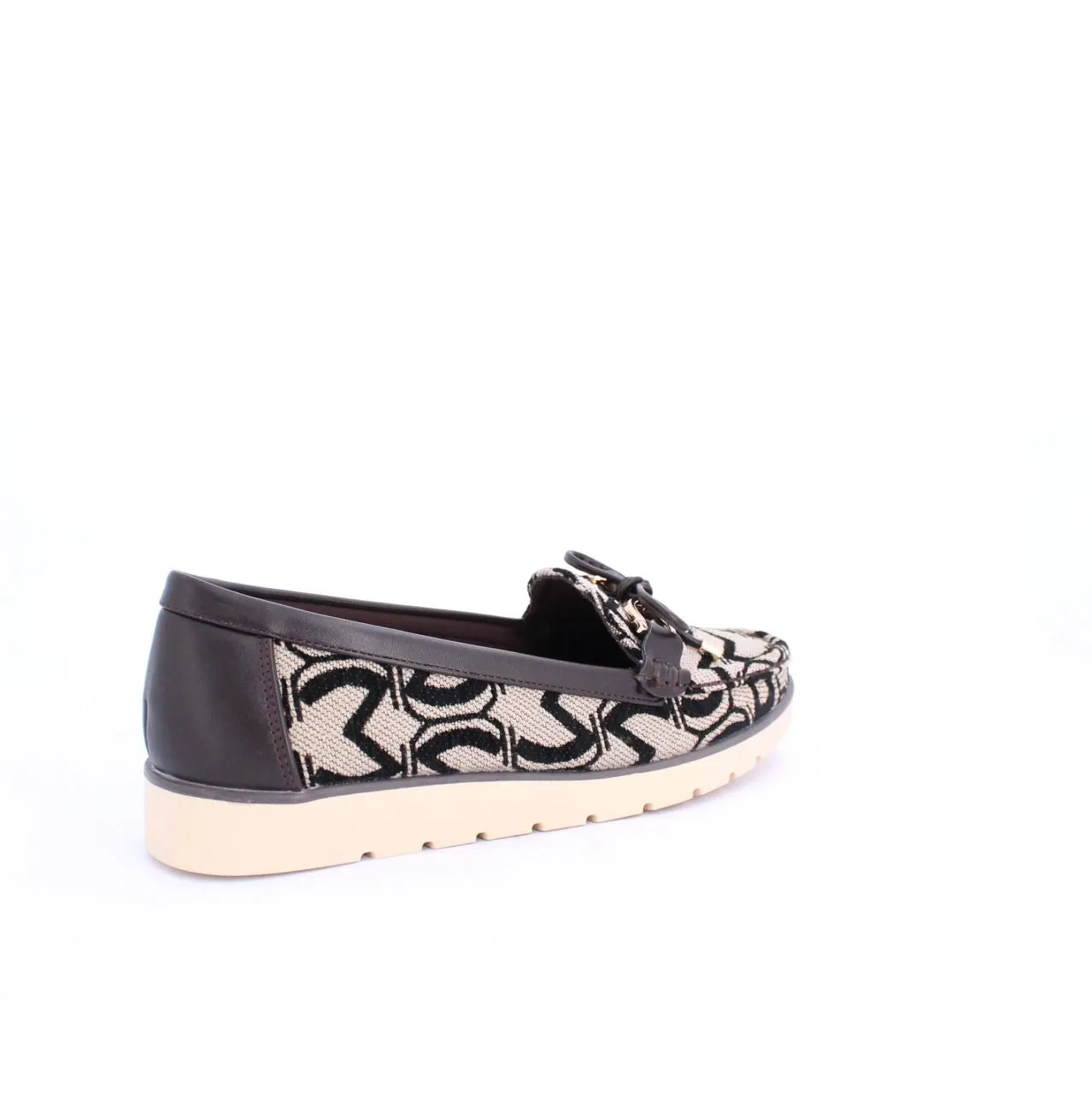 VAIDEHI-MOCCASINS - DARK BROWN
