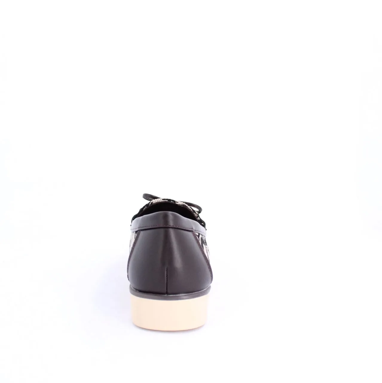 VAIDEHI-MOCCASINS - DARK BROWN