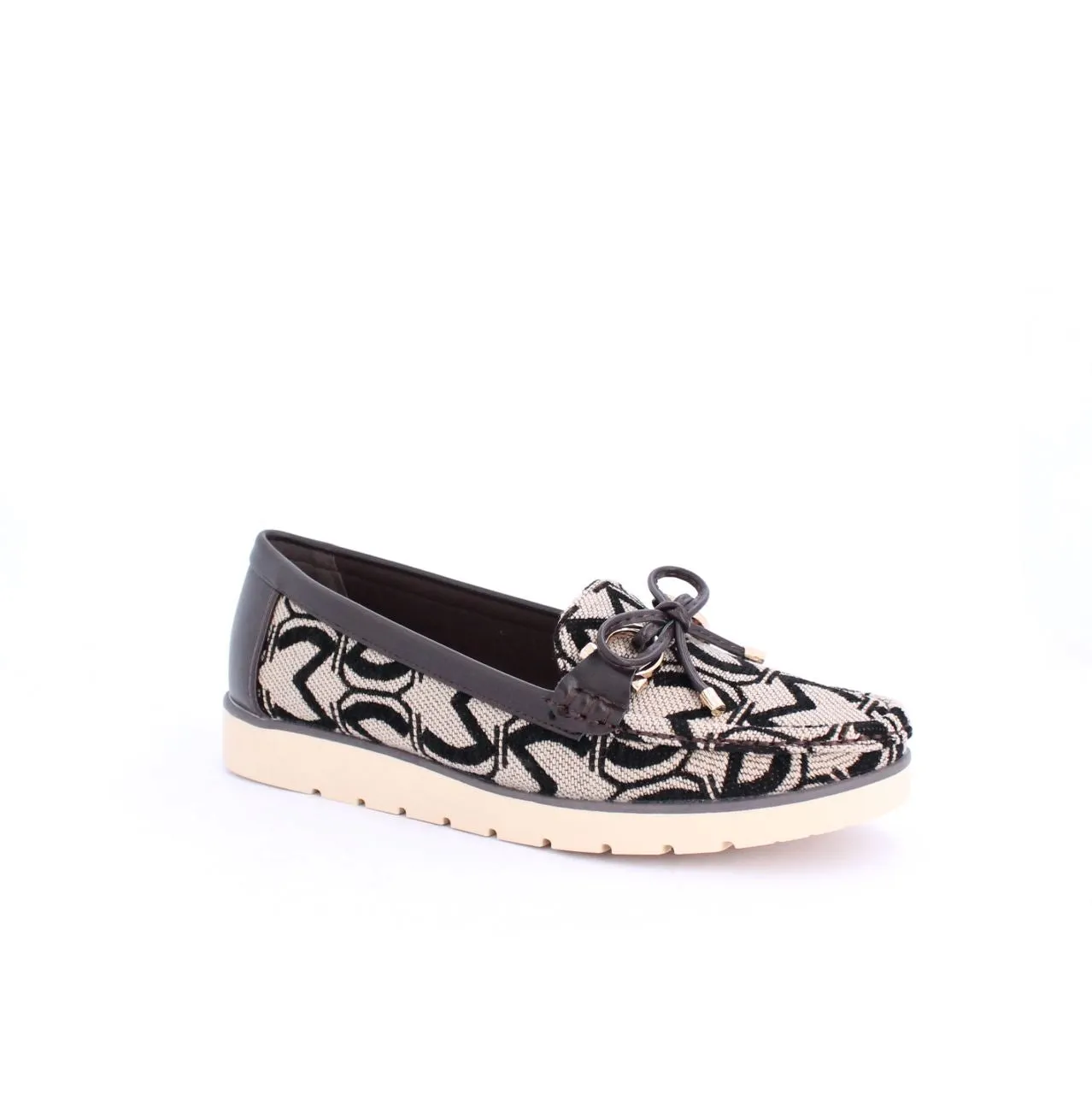 VAIDEHI-MOCCASINS - DARK BROWN
