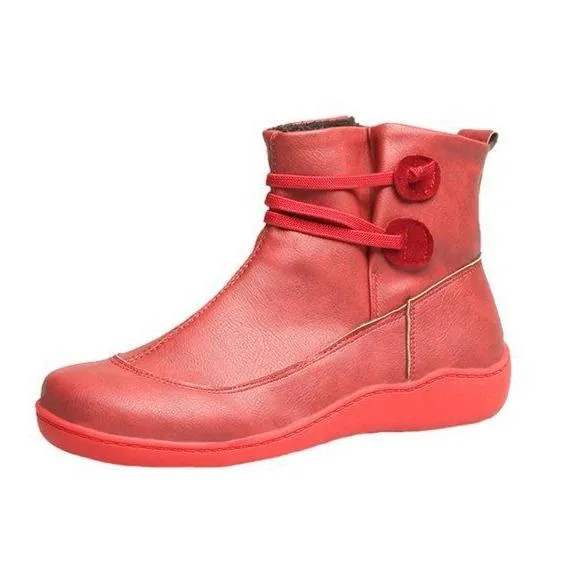 Women fashion elastic strap slip on short ankle boots