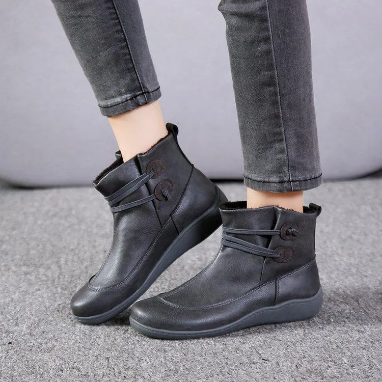 Women fashion elastic strap slip on short ankle boots